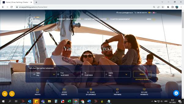 Orvas Yachting announces redesigned website launch