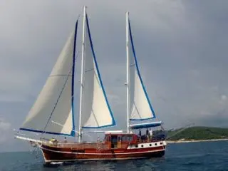 Gulet on the sea - Orvas Yachting Croatia