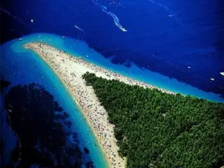 Bol, Brac Island, Croatia - view from the air - Orvas Yachting